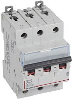 Выключатель автоматический Legrand DX3-E 6000 3п 10А C 6кА картинка